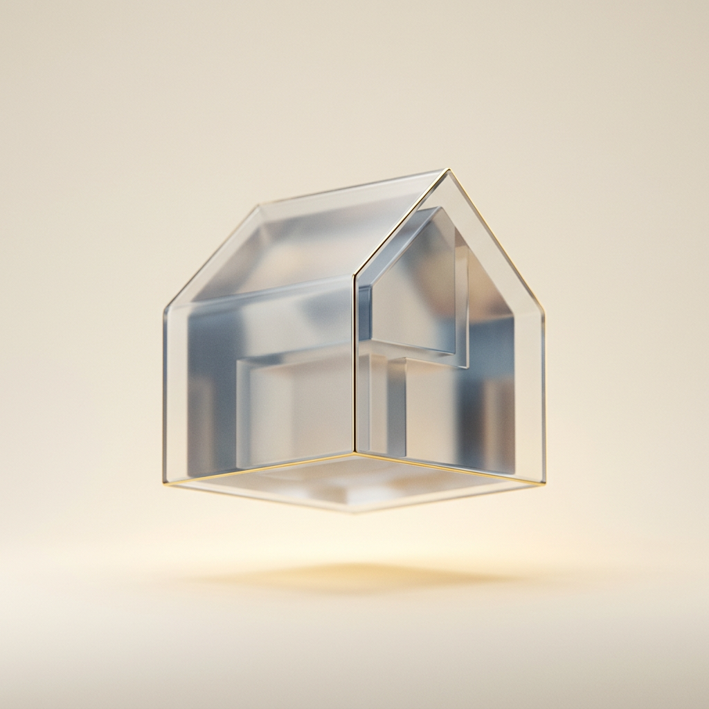 Glass emblem for Homes.
